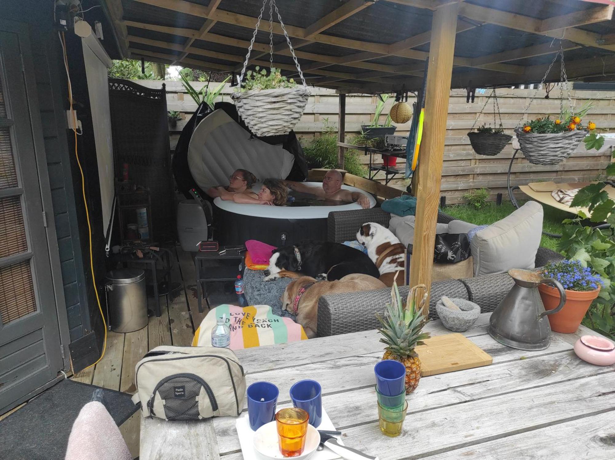 "Tempat Senang" Chalet On The Beautiful Veluwe With Airco Sauna Bbq Jacuzzi Beamer And Dog Putten Dış mekan fotoğraf